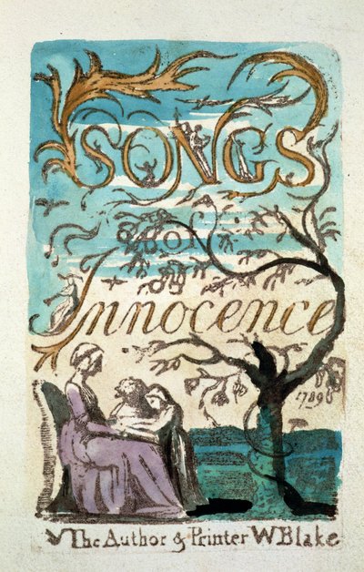 Songs of Innocence, Title Page by William Blake